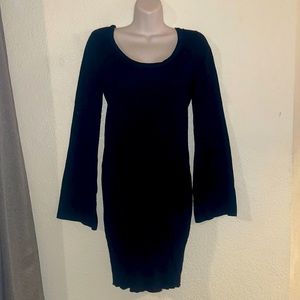 Bell Sleeve Sweater Dress